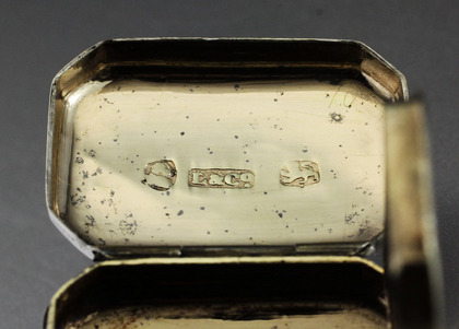 Antique Silver Vinaigrette